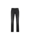 Jacob Cohen Low-rise Skinny Trousers In Gray