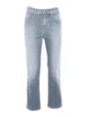 Jacob Cohen Gray 5 Pocket Jeans In Gray