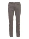 Jacob Cohen Nick Slim-cut Trousers In Gray
