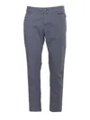 Jacob Cohen 5 Pockets Denim Pants In Gray