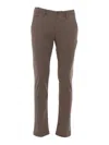 Jacob Cohen Nick Slim-cut Trousers In Gray