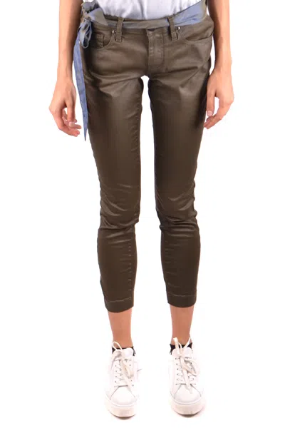 Jacob Cohen Jeans Green In Blue