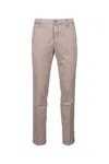 Jacob Cohen Denim Trousers With Belt Loops And Back Pockets In Grey