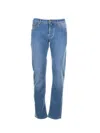 Jacob Cohen Jeans In Denim Blu Chiaro