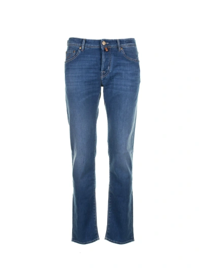 Jacob Cohen Jeans In Light Blue Denim In Blu Intermedio