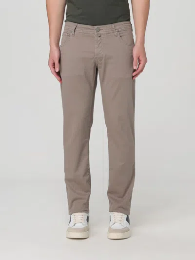 Jacob Cohen Jeans  Men Color Beige In Beige