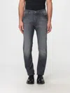 Jacob Cohen Sleek Gray Stretch Cotton Regular Fit Jeans In Black