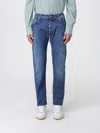 Jacob Cohen Blue Cotton Relaxed Fit Jeans In Blue