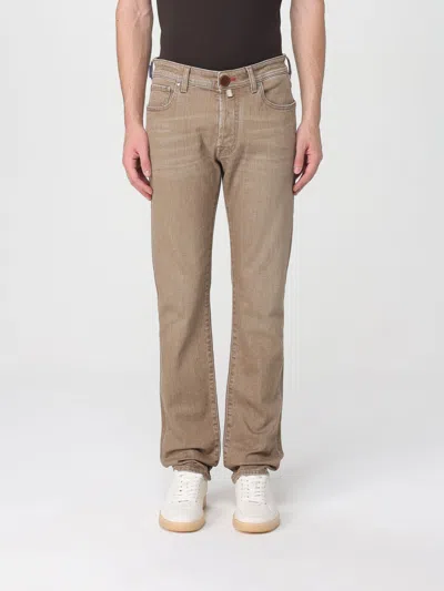Jacob Cohen Jeans  Men Color Denim In Brown