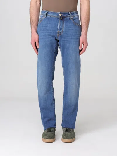 Jacob Cohen Jeans  Men Colour Gnawed Blue
