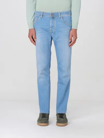 Jacob Cohen Jeans  Men Colour Gnawed Blue