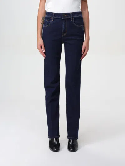 Jacob Cohen Hailey Washed Denim Jeans In Blue