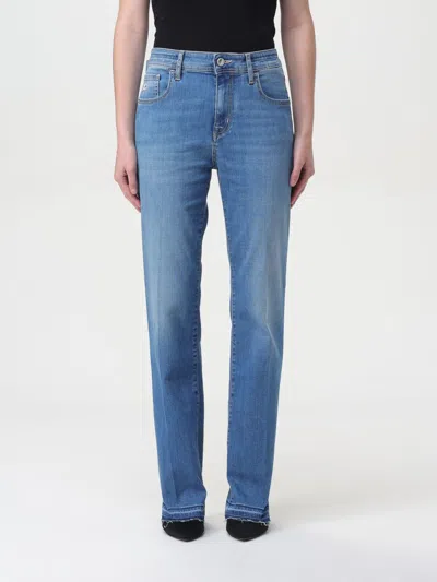 Jacob Cohen Jeans  Woman Color Gnawed Blue