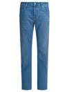 Jacob Cohen Cotton-blend Straight-leg Jeans In Blue