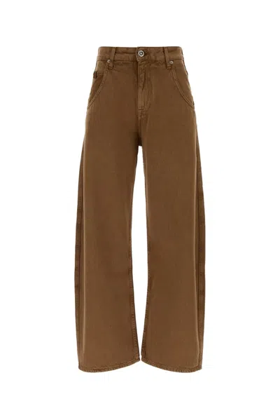 Jacob Cohen Five-pocket Denim Jeans In Brown
