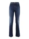 Jacob Cohen 5 Pockets Denim Pants In Multicolor