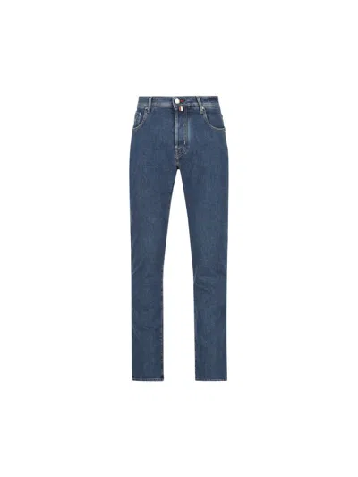 Jacob Cohen Bard Denim Jeans In Blue