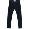Jacob Cohen Navy Blue Slim Fit Nick Denim In Multicolor