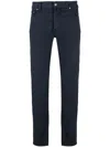 Jacob Cohen Bard Slim Fit Five Pocket Jeans In Nero