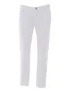 Jacob Cohen Slim Fit Scott Jeans In White