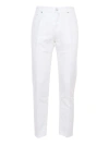 Jacob Cohen Pony Skin Label Blue Men's Elegance In White