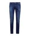Jacob Cohen Jeans With Belt Loops In Blue