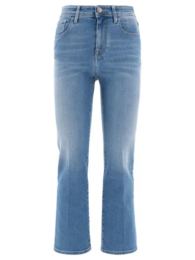 Jacob Cohen Kate Cropped Jeans In Blue