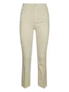 Jacob Cohen Kate Crop Jeans Back Pockets In Neutral
