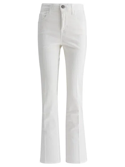 Jacob Cohen Kate Flared Jeans In White