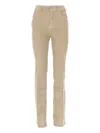 Jacob Cohen Kate Straight-leg Corduroy Trousers In Neutral