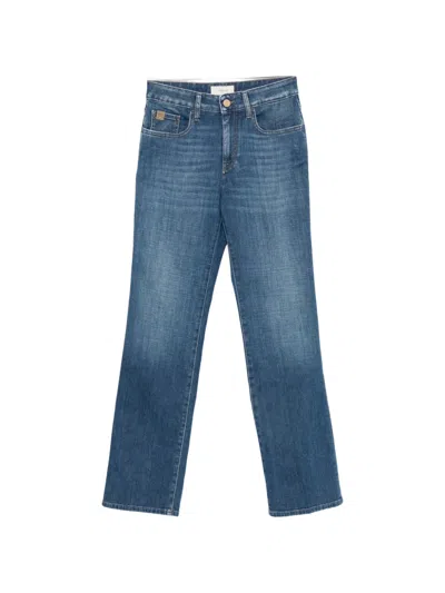 Jacob Cohen Kate Straight-leg Jeans In Blue