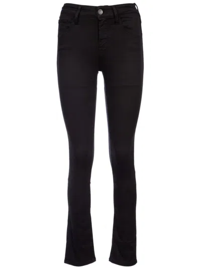 Jacob Cohen Kimberly Skinny Trousers Belt Loops In Black