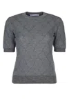 Jacob Cohen Maglia Girocollo Mezza Manica In Gray