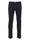 Jacob Cohen Scott Slim Fit Carrot Trousers In Black
