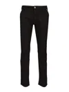 Jacob Cohen Slim Fit Five Pocket Trousers In Black