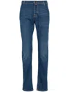 Jacob Cohen Lenny Mid-rise Slim-fit Jeans In Blue