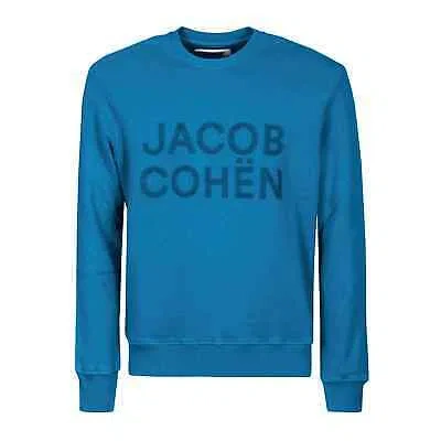Pre-owned Jacob Cohen Light Blue Cotton Sweater
