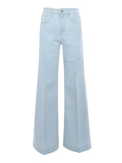 JACOB COHEN LIGHT BLUE FLARED JEANS