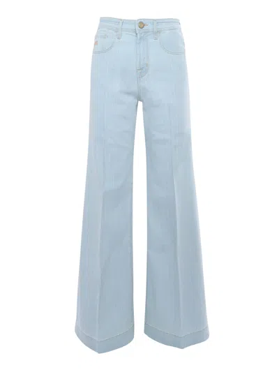JACOB COHEN LIGHT BLUE FLARED JEANS