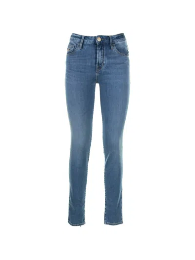 Jacob Cohen Light Blue Jeans In Brown