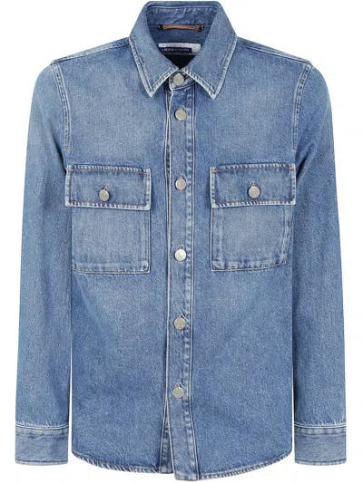 Jacob Cohen Light Jacket Denim Blue Vintage