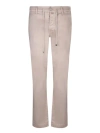 Jacob Cohen Linen And Cotton Trousers In Neutrals