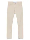 Jacob Cohen Brown 5 Pocket Trousers In Neutrals