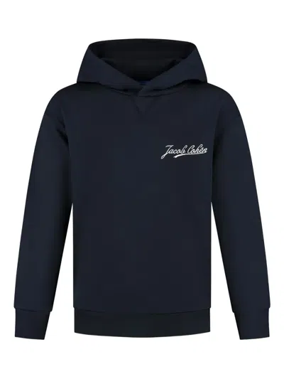 Jacob Cohen Kids' Logo-embroidered Hoodie