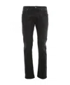 Jacob Cohen Logo Jeans In Black