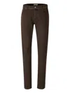 Jacob Cohen Logo-patch Denim Jeans In Brown