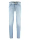 Jacob Cohen Logo-patch Jeans In Animal Print
