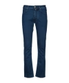 Jacob Cohen Blue Cotton Jeans & Pant In Blue