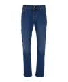Jacob Cohen Jeans Nick Super Slim Fit Denim Blue  In Blue
