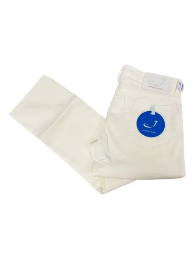 Jacob Cohen Logo-patch Regular Jeans In Neutral